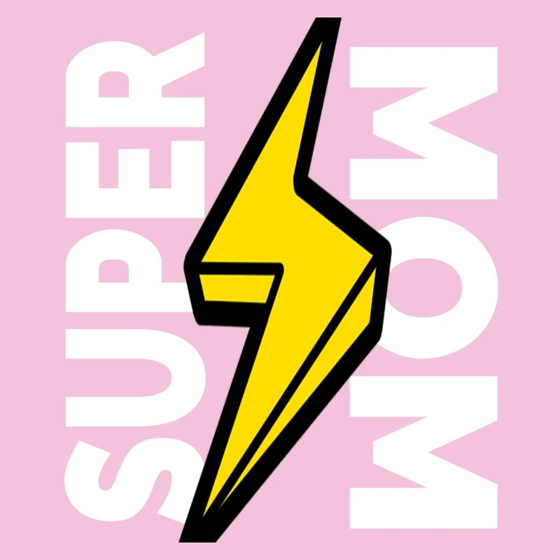 Super Mama glücklicher Muttertag