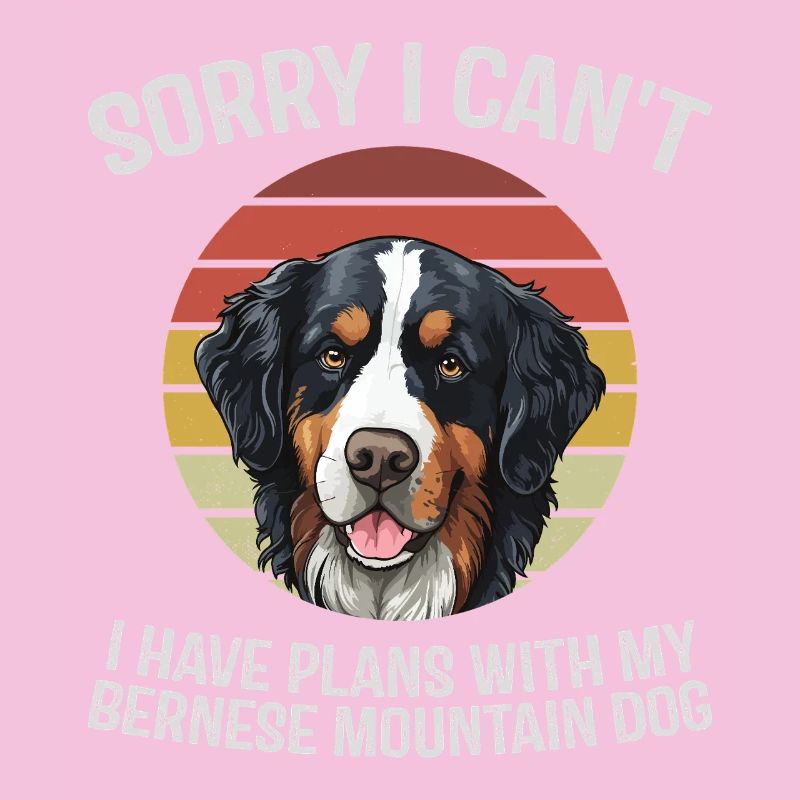 Bernese Mountain Dog Humour Tee