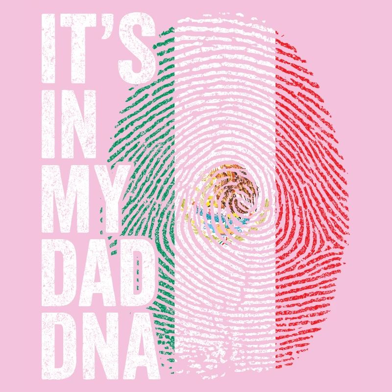 Drapeau Mexique Empreinte Papa Mexicain