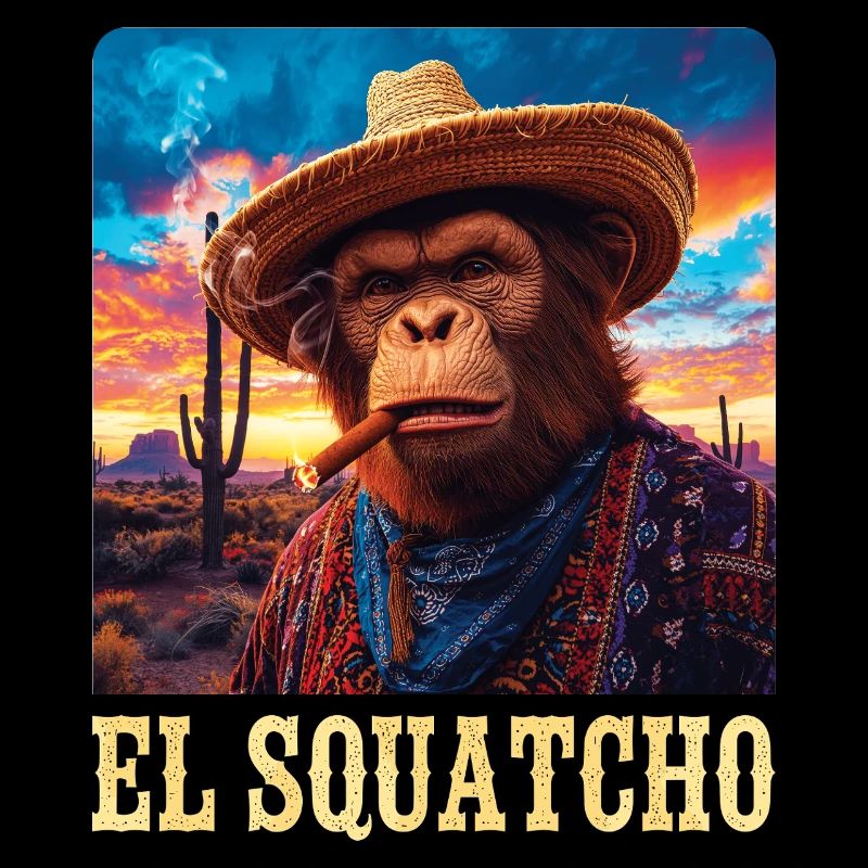 Humor Bigfoot Sasquatch And Squatcho