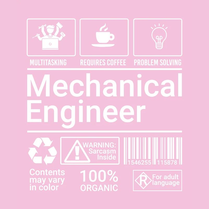 Mechanical Engineer Description Sarcastic Geek