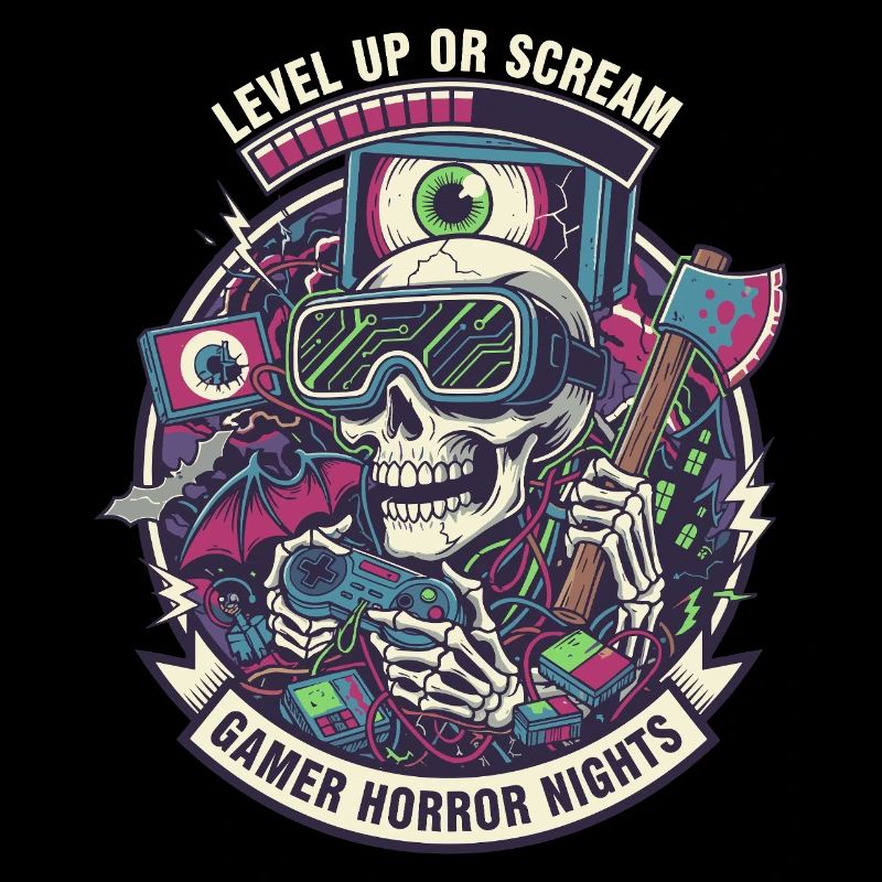 Level Up Screams Gamer Night