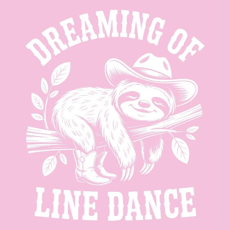 Dreaming sloth doing line dancing