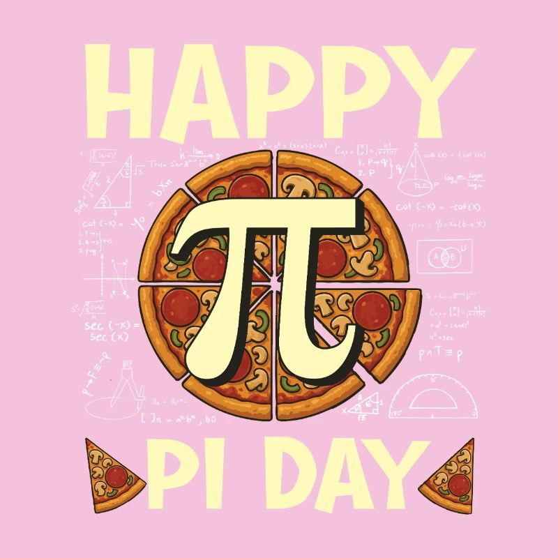 Happy Pi Day Funny Pizza Math Nerd 