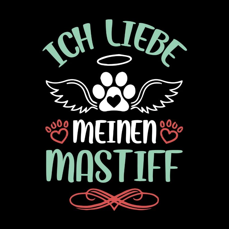 J’adore mes ailes d’ange mastiff