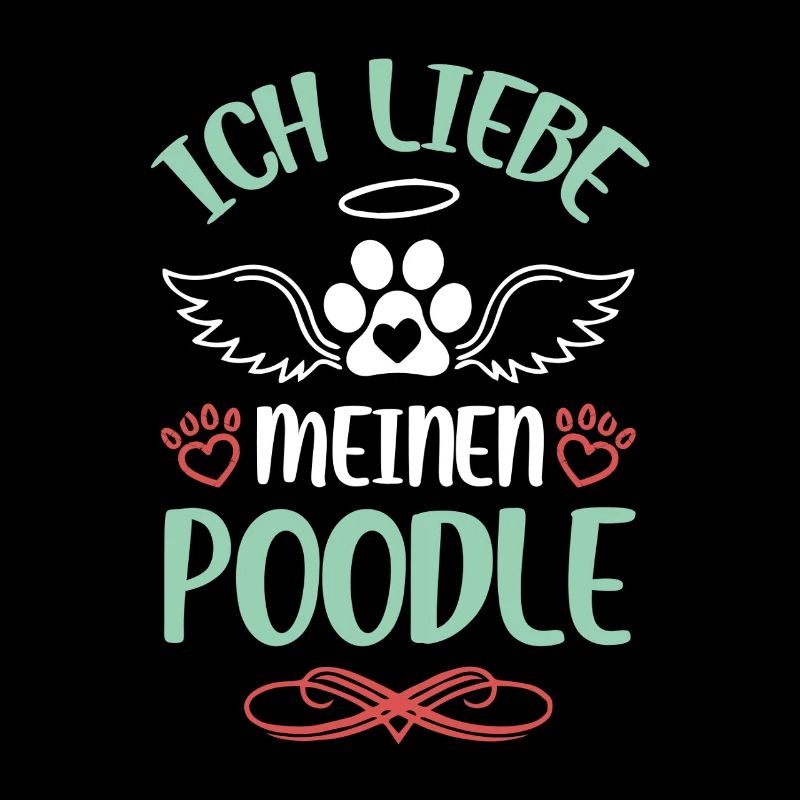 Ich liebe meinen Poodle