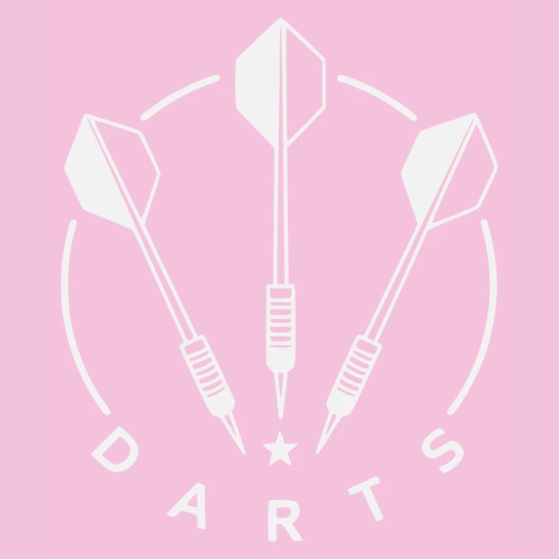 Logo des fléchettes et fléchettes