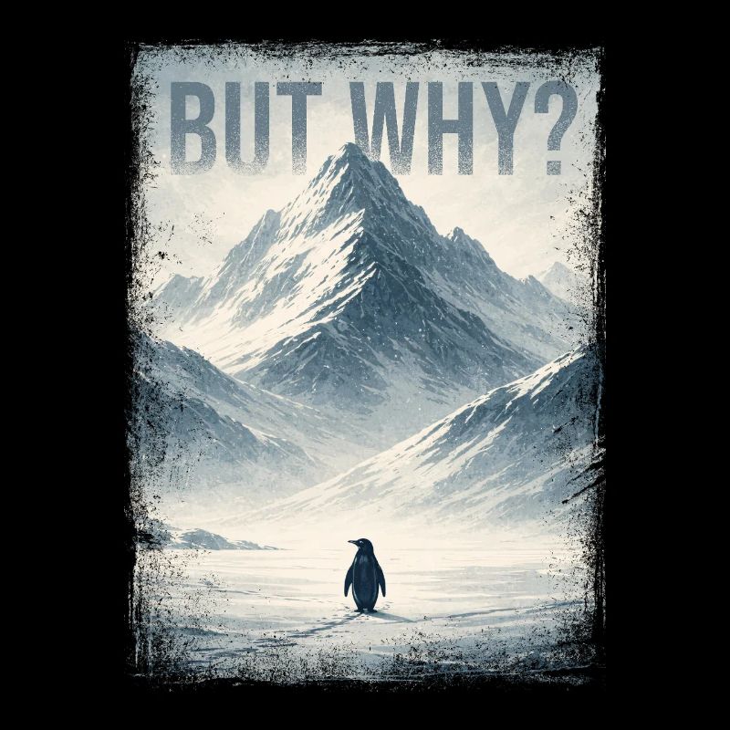 But Why Nihilist Penguin Meme Existential Humor