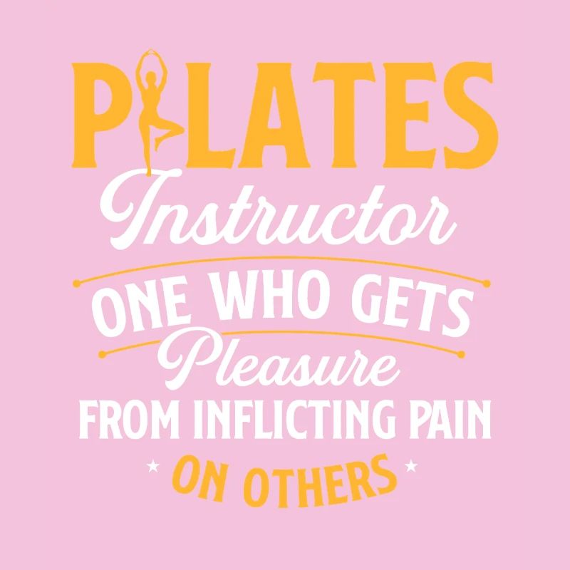 Instructeur de Pilates Définition de la douleur Humour