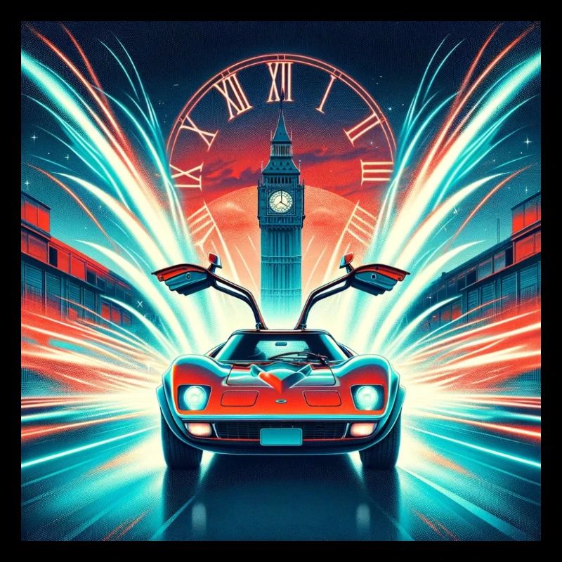 BACK TO THE FUTURE RETRO VINTAGE