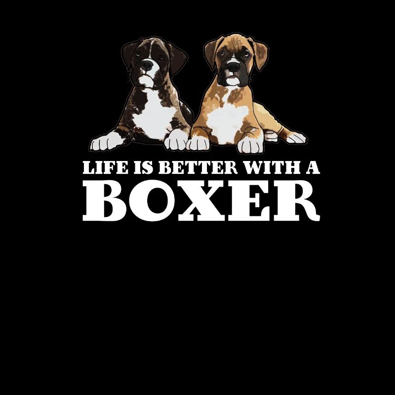 Boxer-Hundeleben ist besser mit einem Boxer