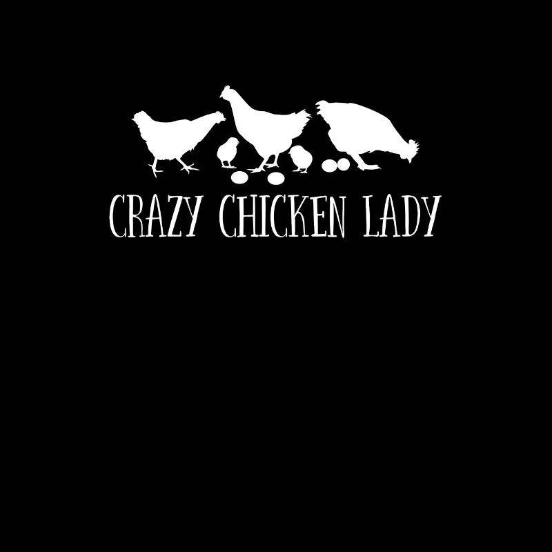 Chicken Womens Crazy Chicken Lady