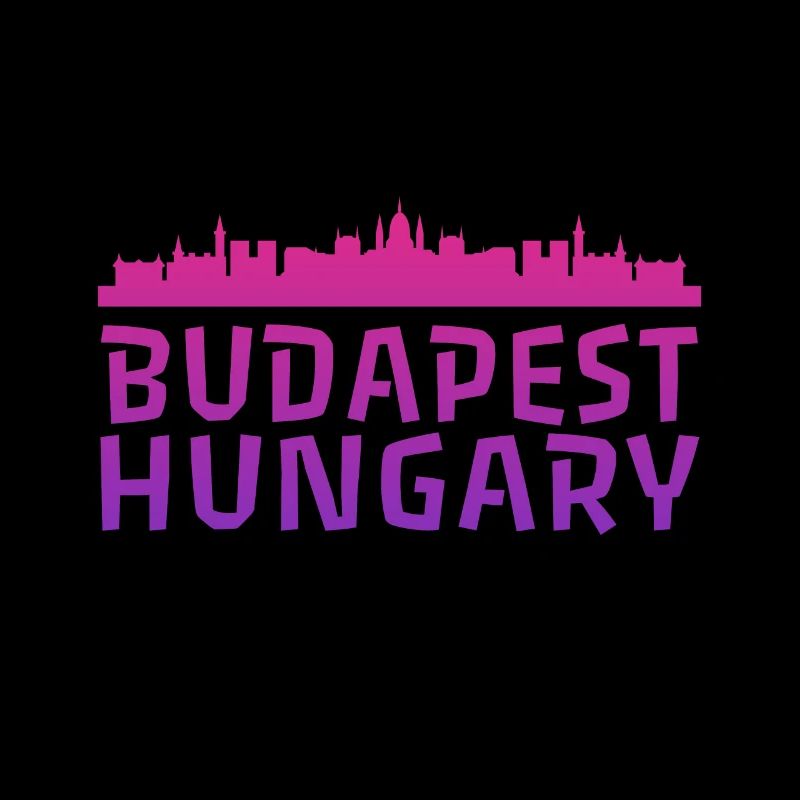 La ligne d’horizon de Budapest à l’aquarelle