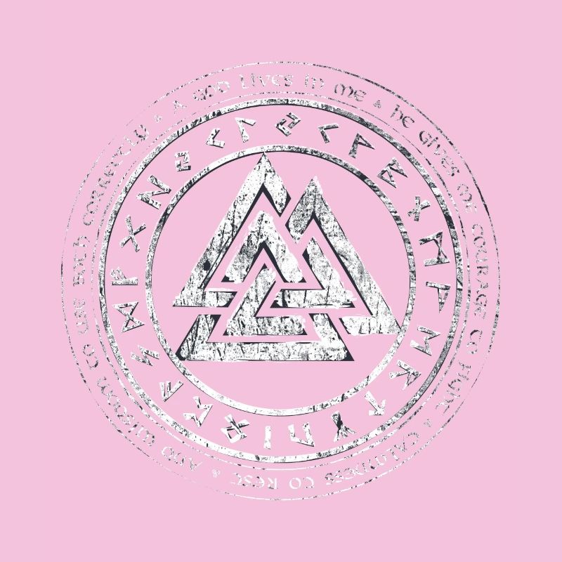 Valknut Viking Celger Ceten Germanen noeud runen