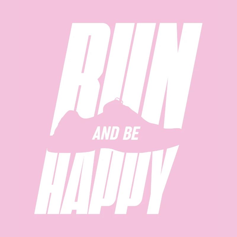 Running happily