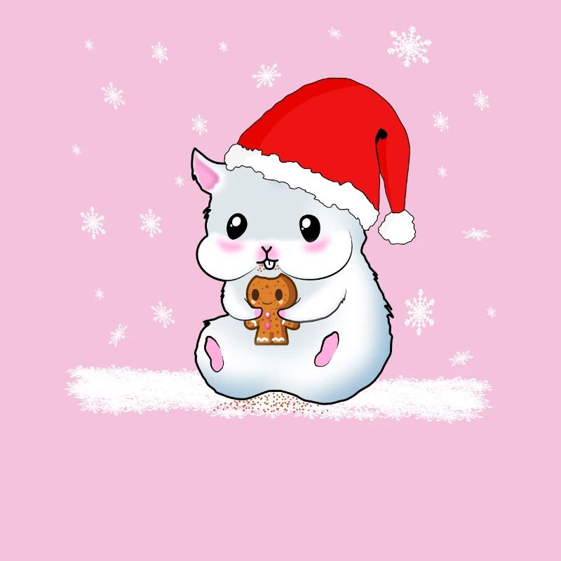 Cadeau de Noël Biscuit Snow pour hamster