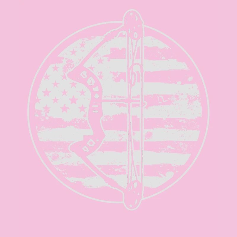 Tir à l’arc Archer Drapeau américain