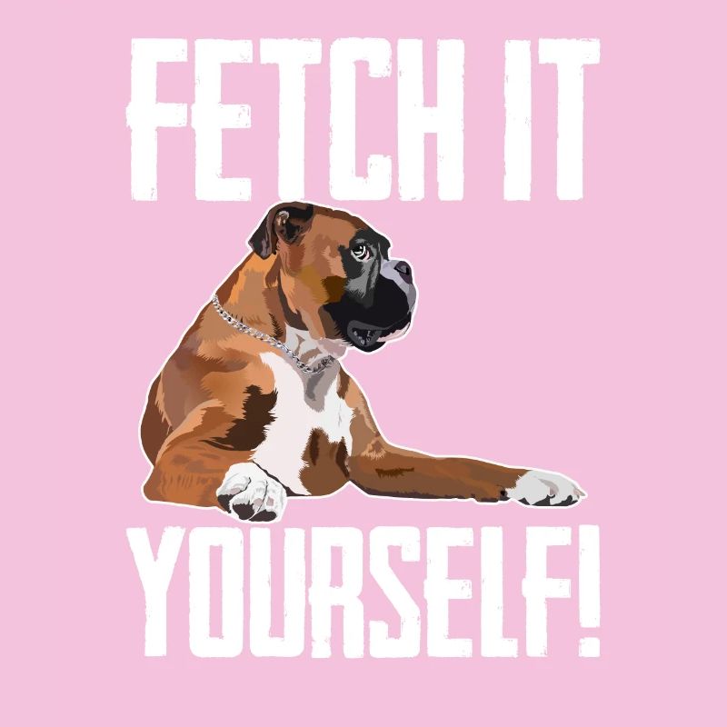 Boxer Dog Récupérez-le vous-même