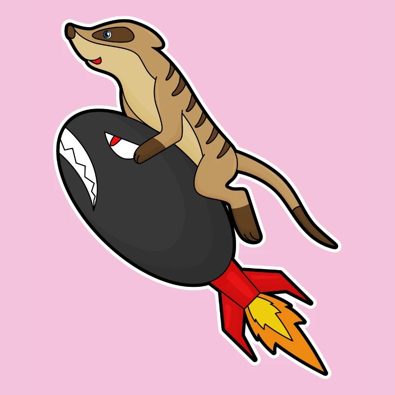 Erdmännchen Rakete
