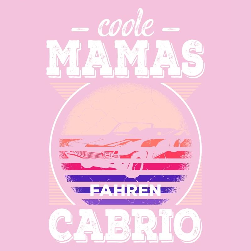 Coole Mamas Fahren Cabrio Retro Auto Oldtimer