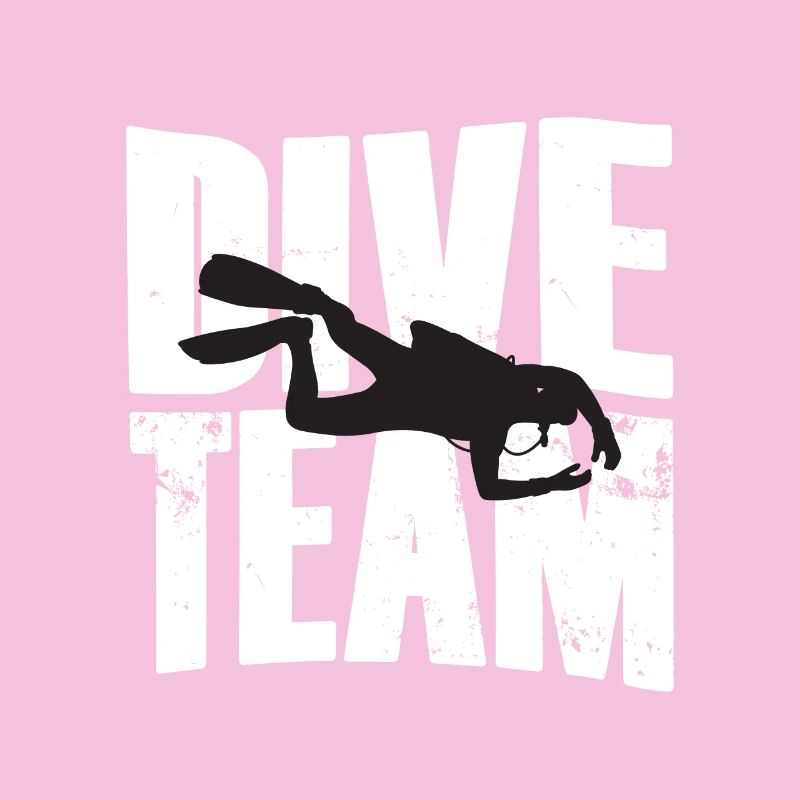 Équipe de plongée Diver Silhouette