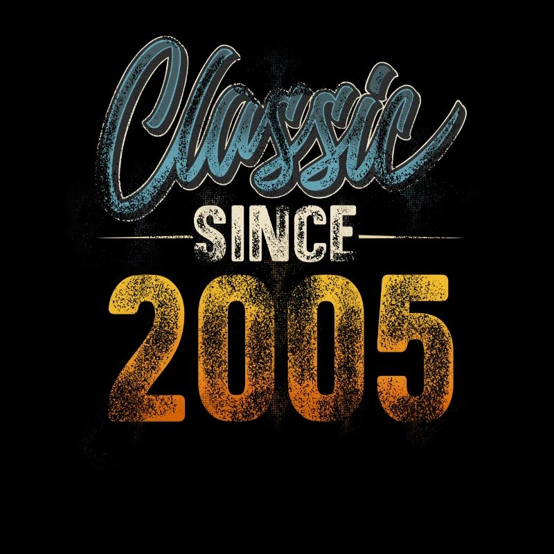 2005 Année de naissance Anniversaire Année de construction Millésime