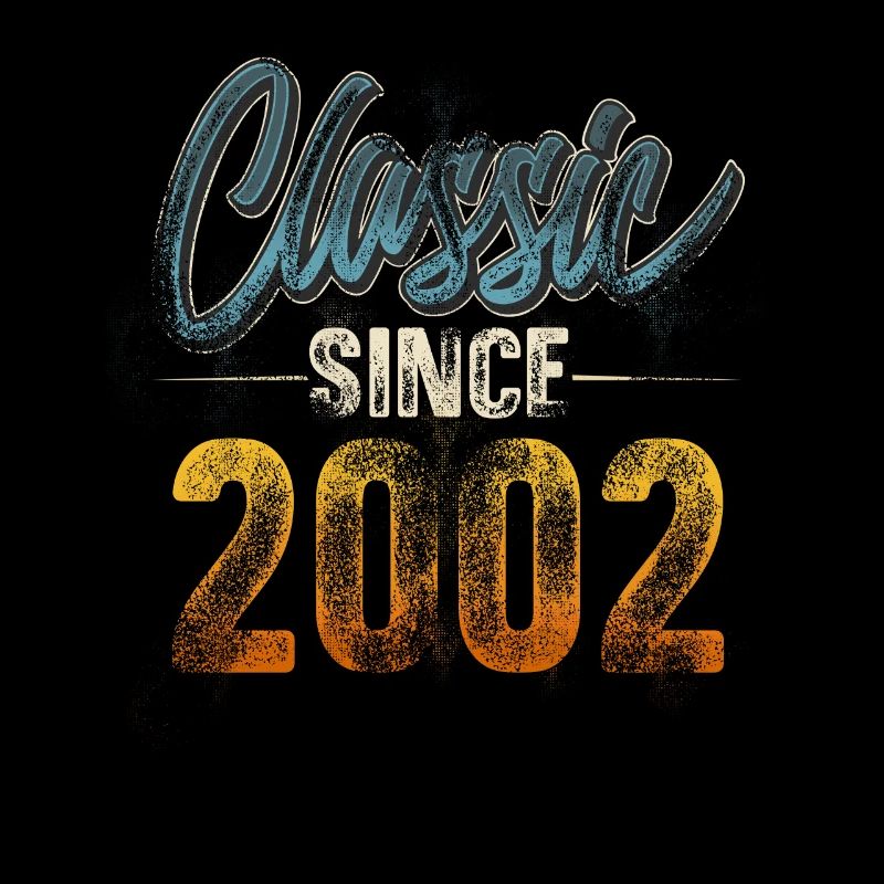 2002 Année de naissance Anniversaire Année de construction Millésime