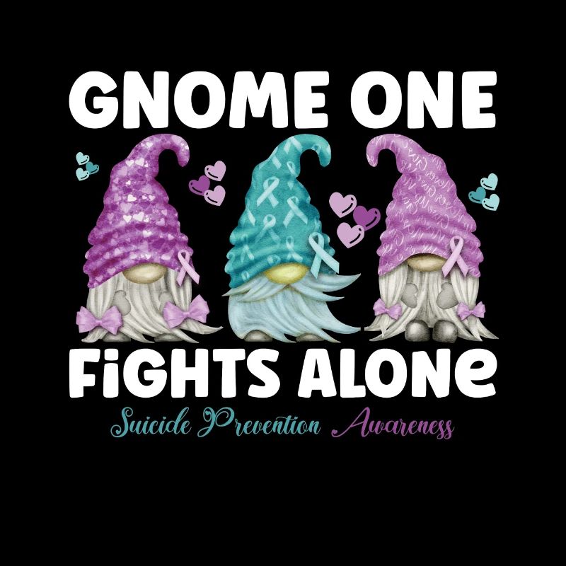 Gnome One Fights Suicide Prevention
