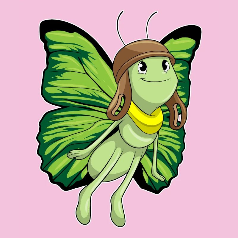 Butterfly Pilot Pilot Cap