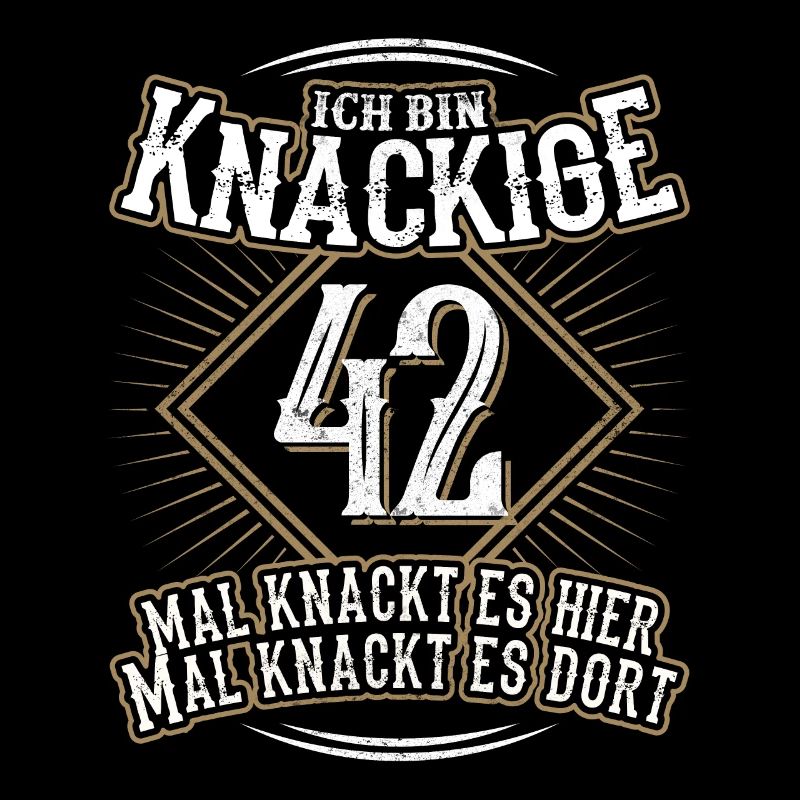 42. Geburtstag Lustig Geschenk