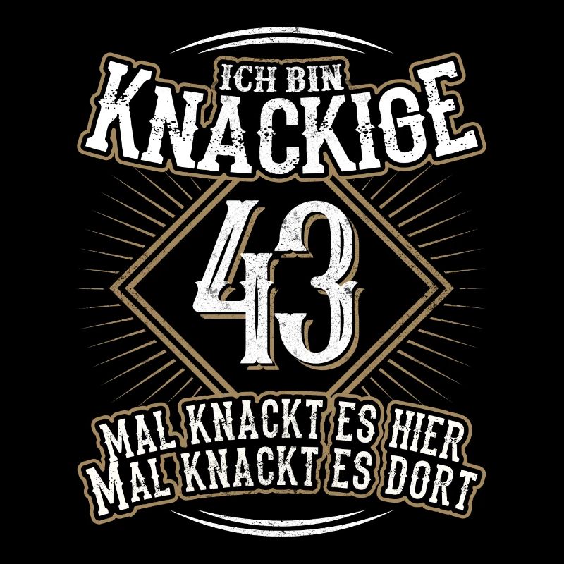 43. Geburtstag Lustig Geschenk