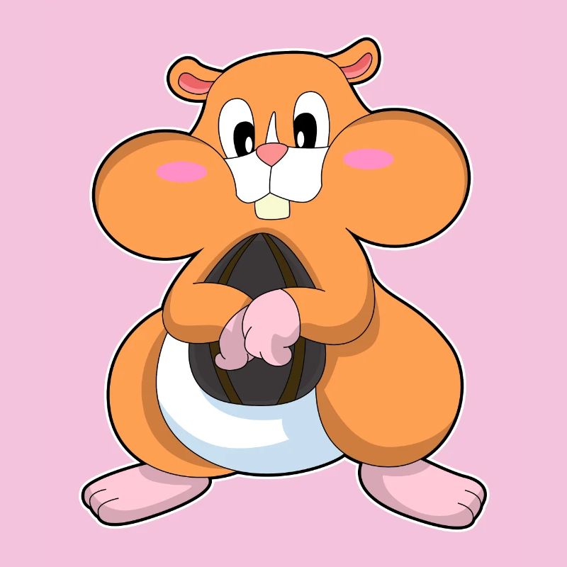 Hamster aux noix