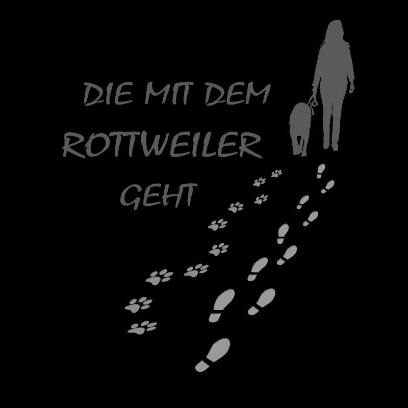 Rottweiler - Die mit dem Rottie geht - Gassi