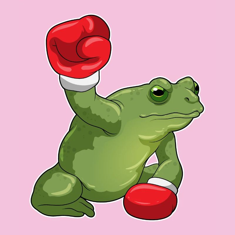 Boxer Grenouille Boxe Gants de Boxe Boxe