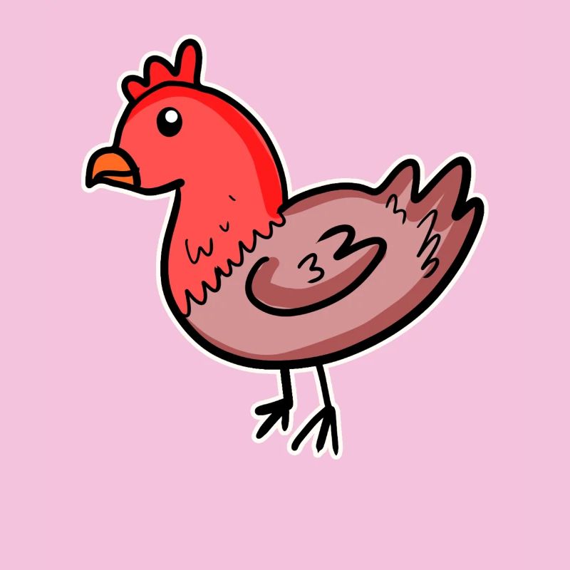 Huhn Comic