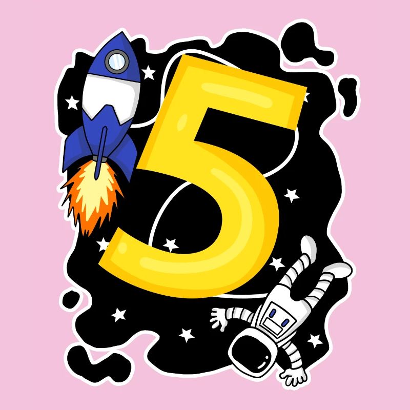 Jeune astronaute de 5 ans