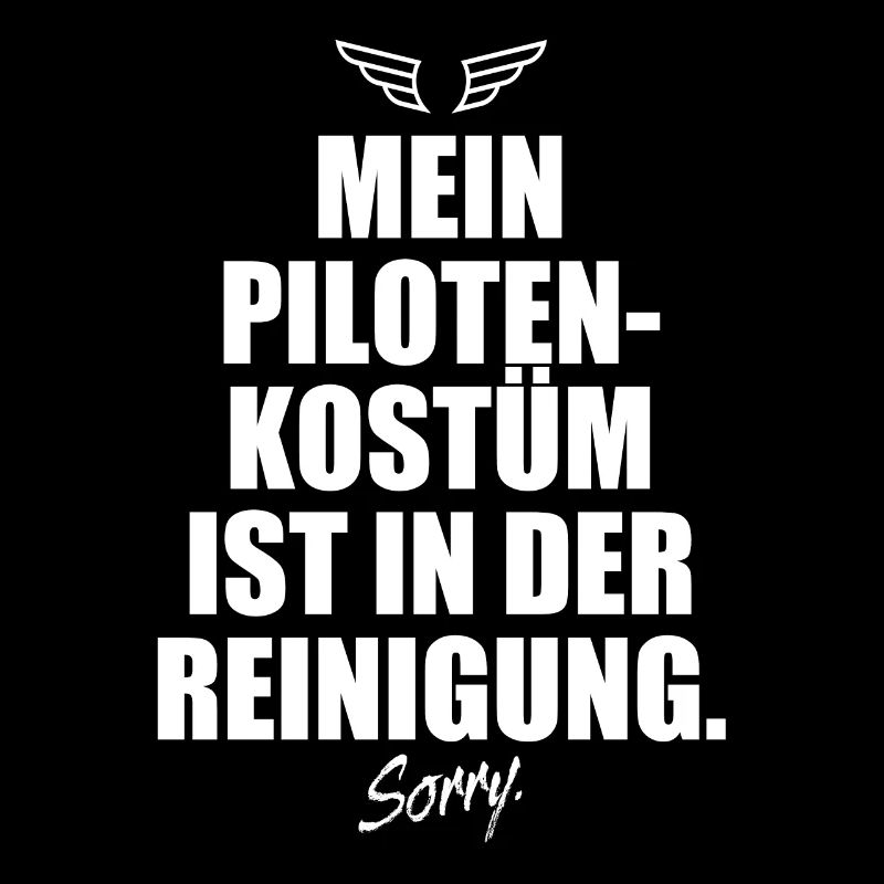 Piloten Kostüm Ist In Der Reinigung Karneval Pilot