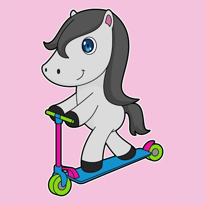 Scooter à cheval