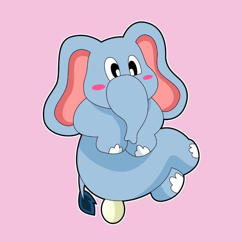 Elefant Ei