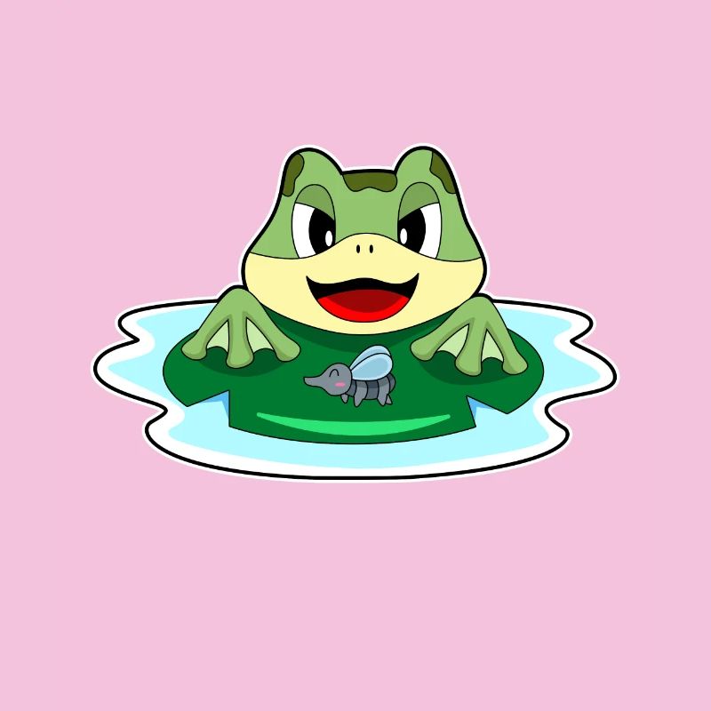 Frosch Fliege