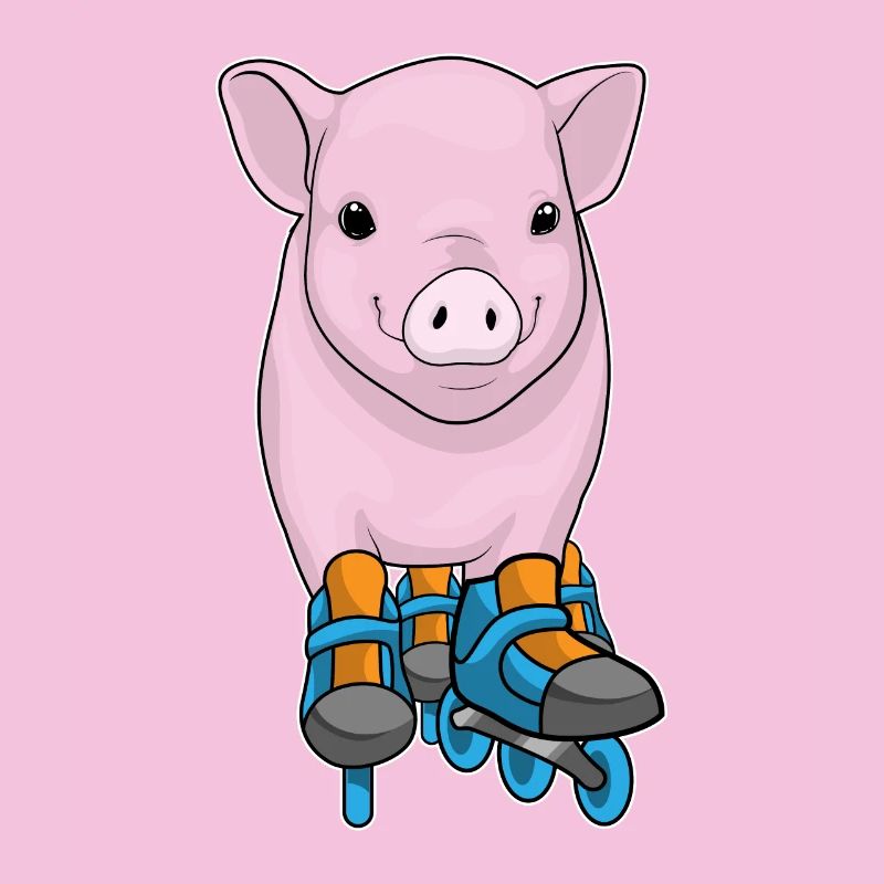 Pig Inline skating Inline skates