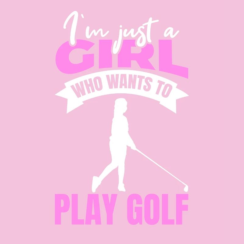 Golfer Mädchen