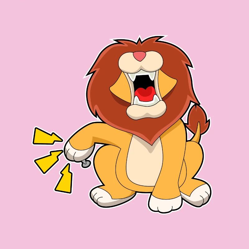 Ongle de douleur de Lion