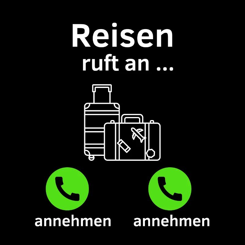 Reisen ruft an - annehmen oder annehmen?