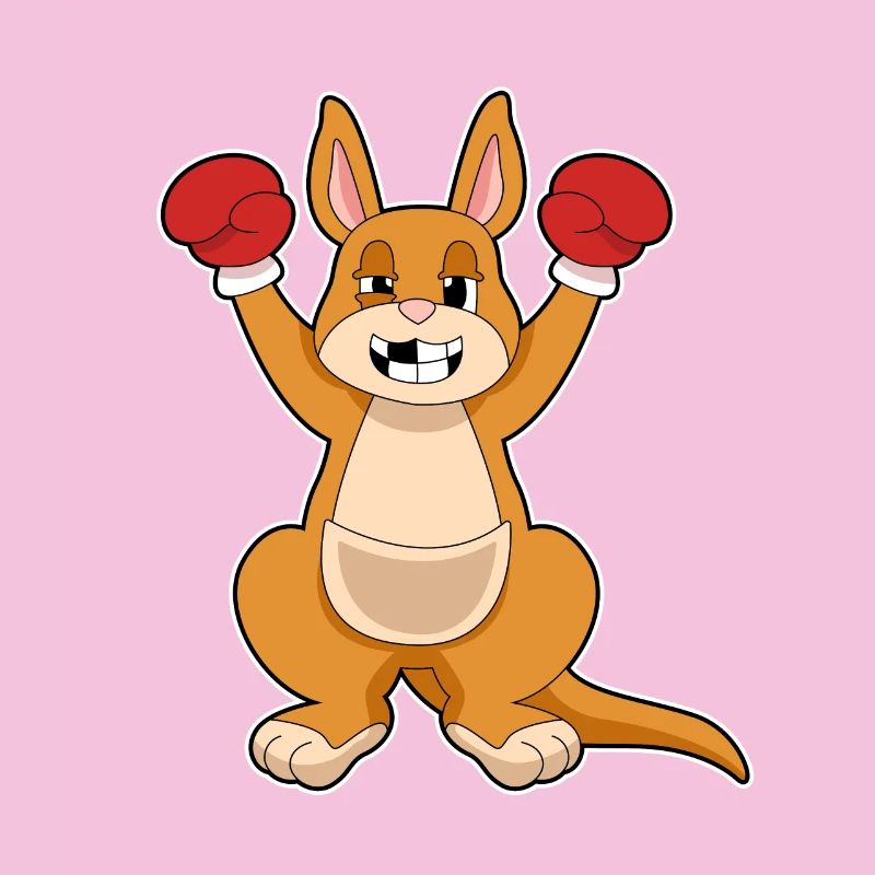 Kangaroo Boxer Boxer Gants de boxe