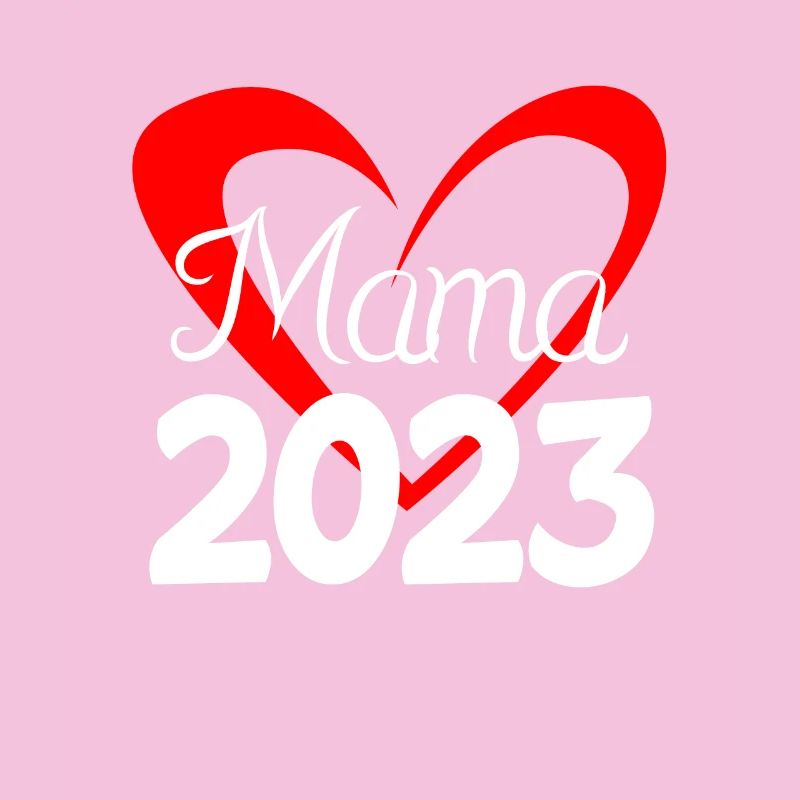 Mama 2023 Mutter Schwangerschaft Schwanger