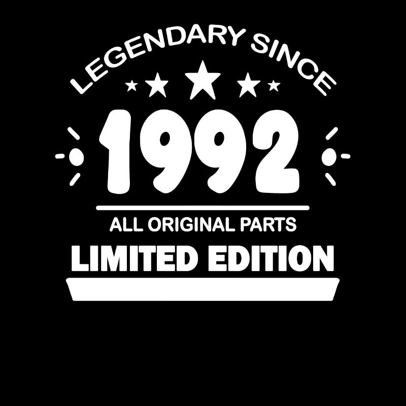 1992 - Né 1992 - Année de construction 1992