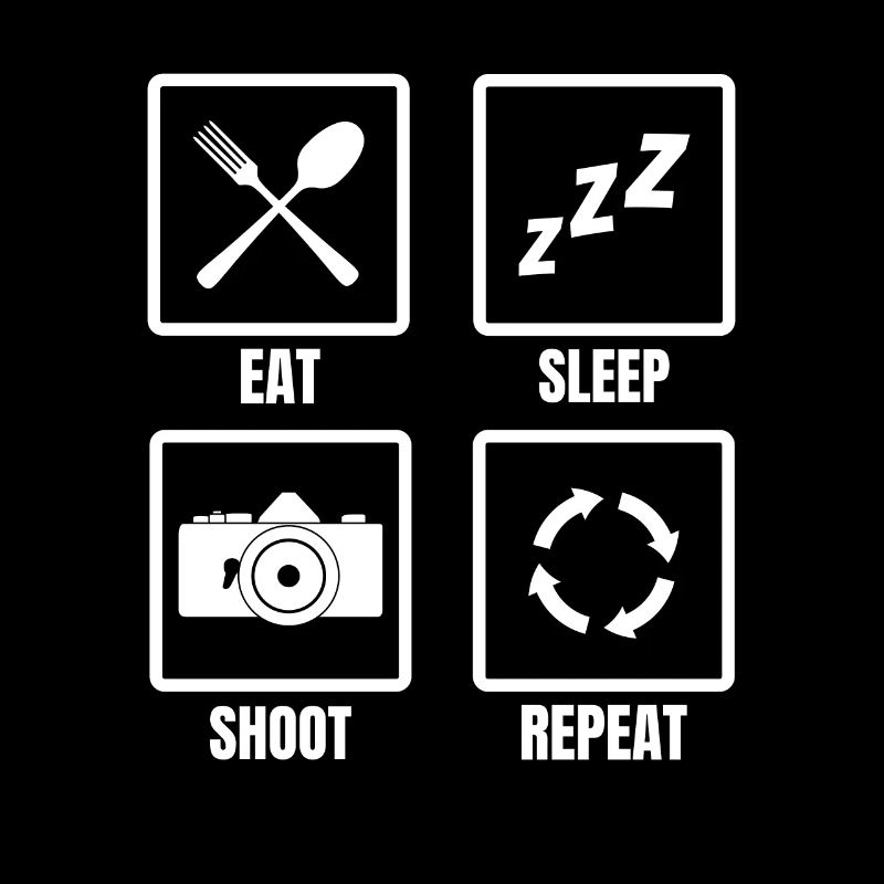 Funny photographer routine