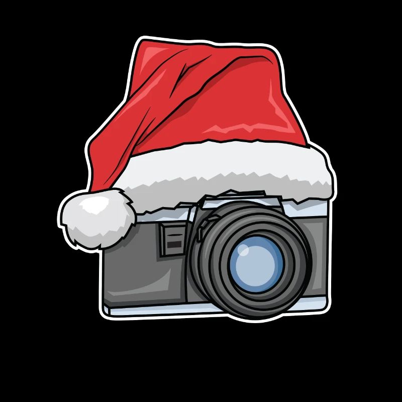 Camera Christmas Beanie