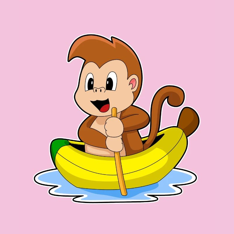 Petit bateau Singe